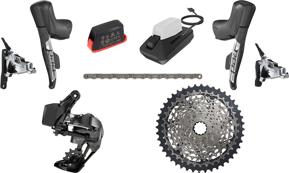 SRAM RED XPLR AXS XDR 12-fach Gruppe