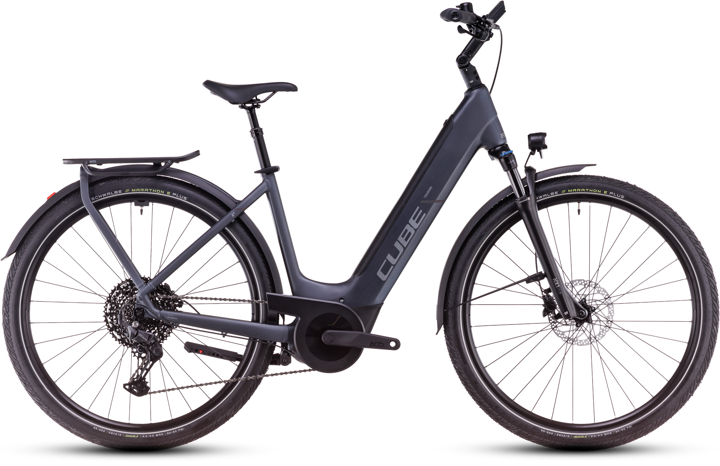 Cube Touring Hybrid Pro 625 Easy Entry metallicgrey´n´chrome