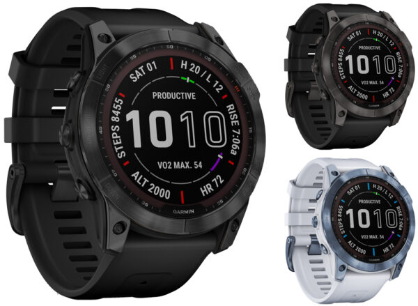 Garmin Fenix 7X SAPPHIRE SOLAR - GPS Multisport Smartwatch