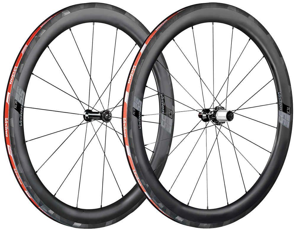 Vision SC 55 Clincher TLR Carbon Laufradsatz